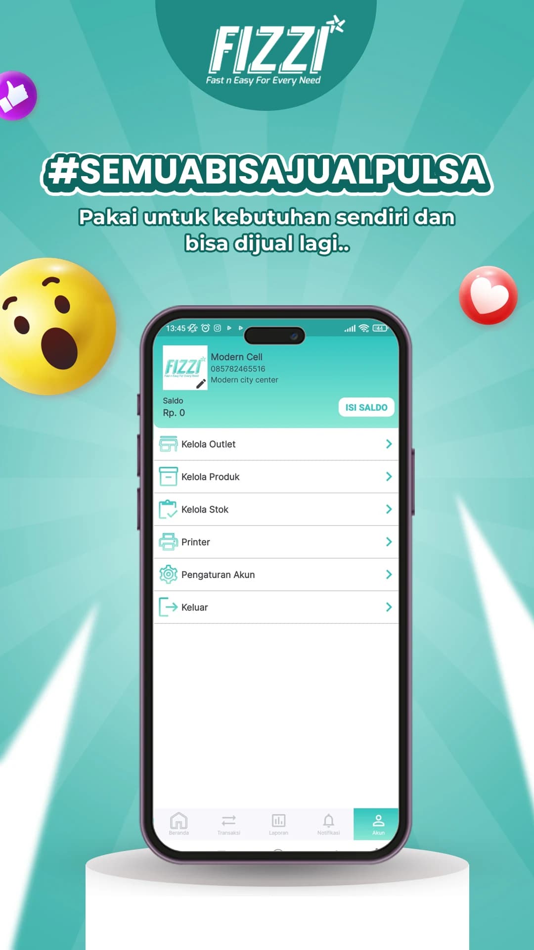 Laporan Penjualan Komprehensif